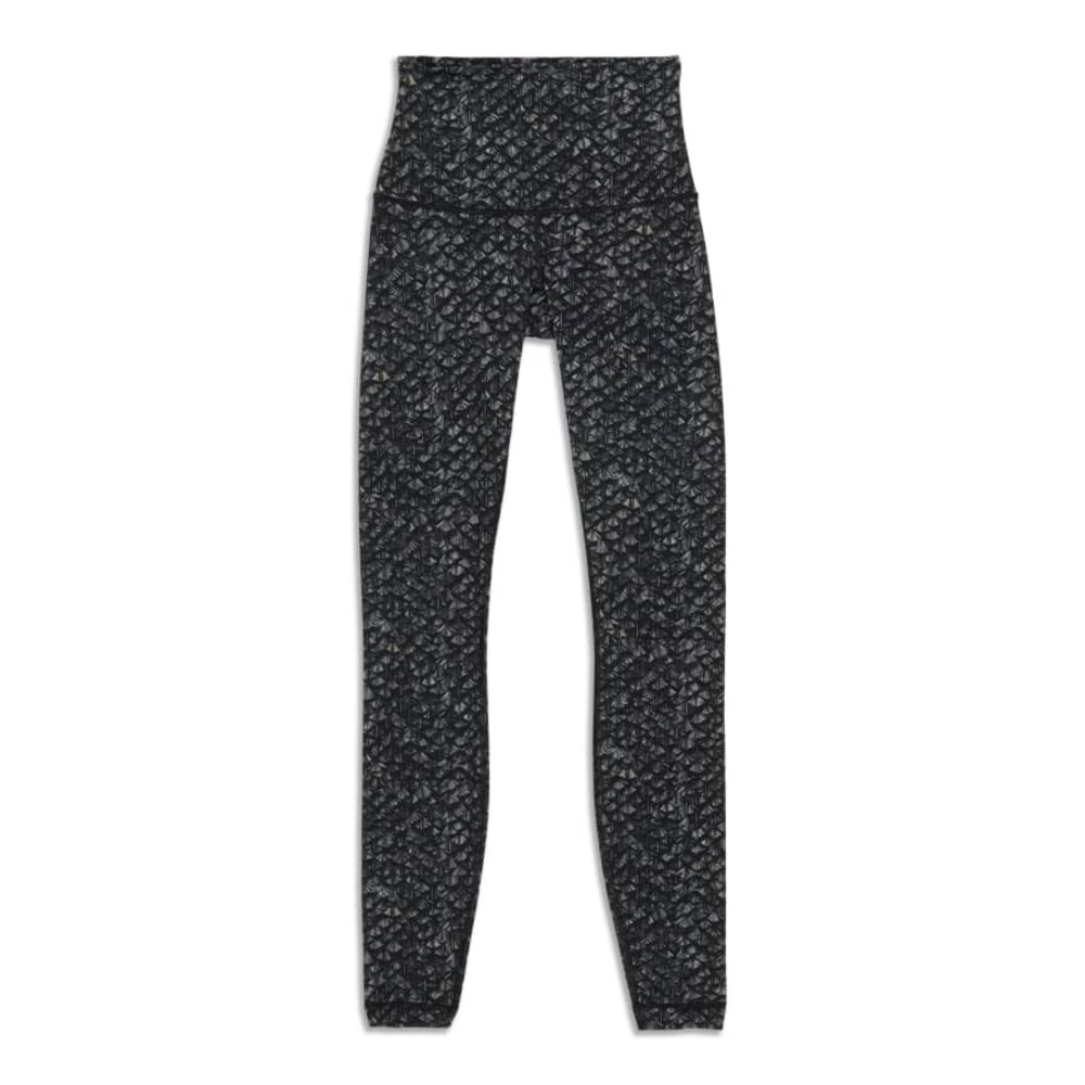 LuluLemon Feather print Leggings